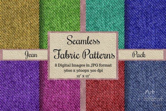 Download Seamless Fabric Textures - Jean Pack - Fabric Collection