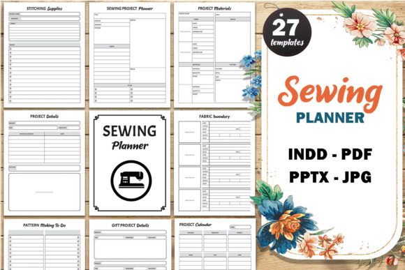 Download Sewing Planner, Fabric Craft  Journal - Fabric Collection