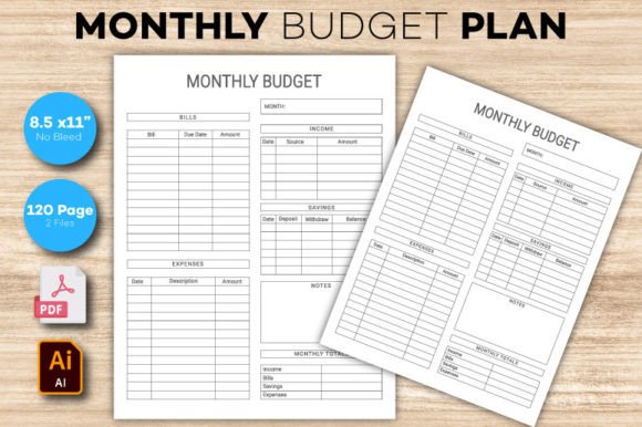 Download Monthly Budget Plan | Finance Tracker - Premium Resources