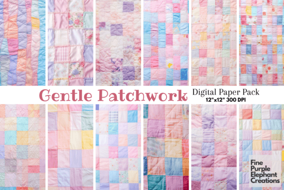 Download Pastel Patchwork Quilt Fabric Texture - Fabric Collection